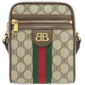 Balenciaga Hacker Project shoulder bag Gucci leather brown web Sherry line